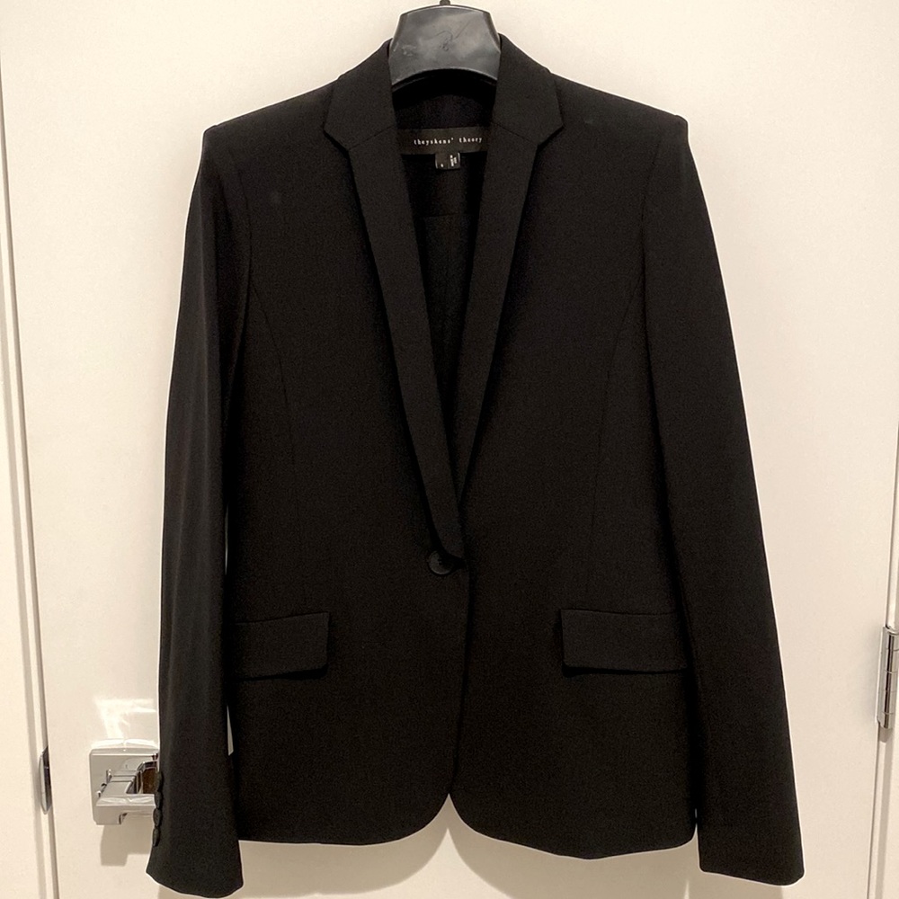 Theysken’s theory black blazer